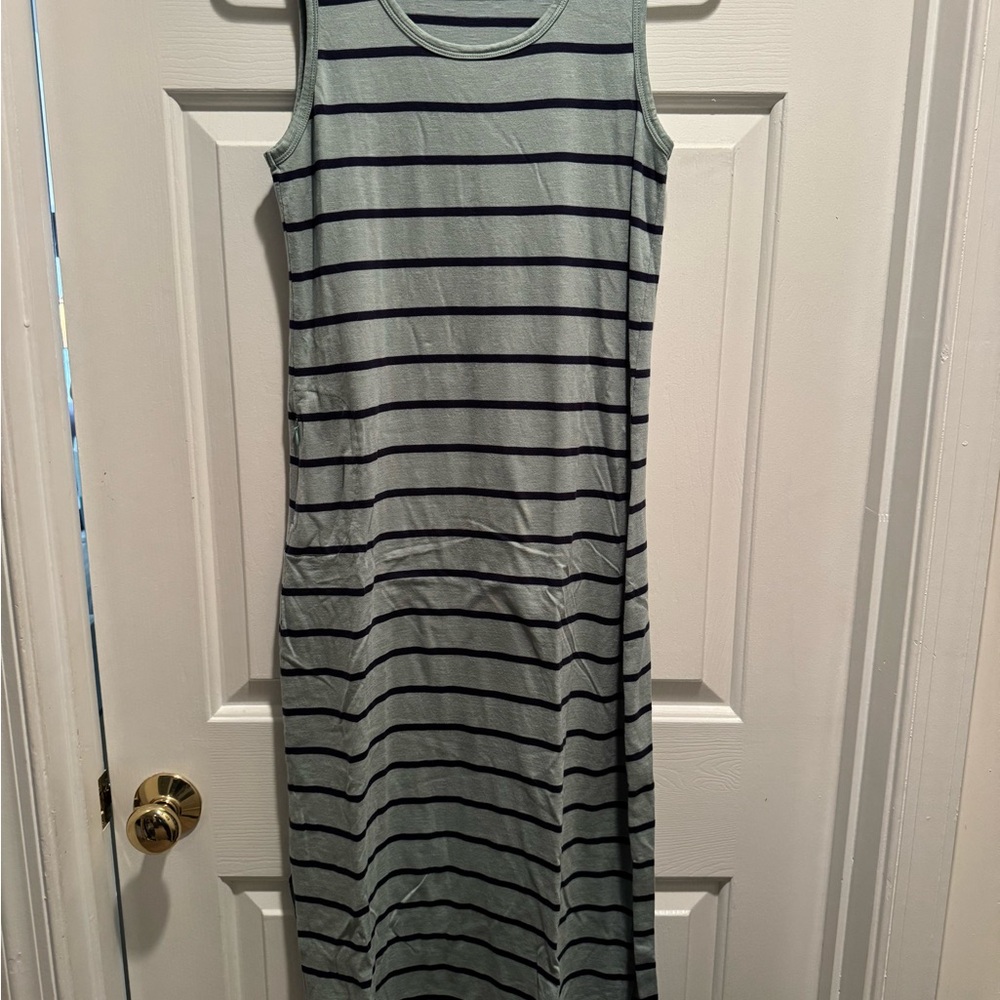 Toad&Co Striped Maxi Dress